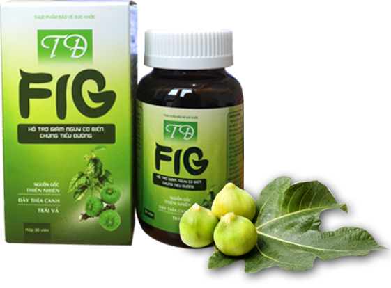 Viên uống TĐ Fig - Hỗ trợ giảm nguy cơ biến chứng tiểu đường